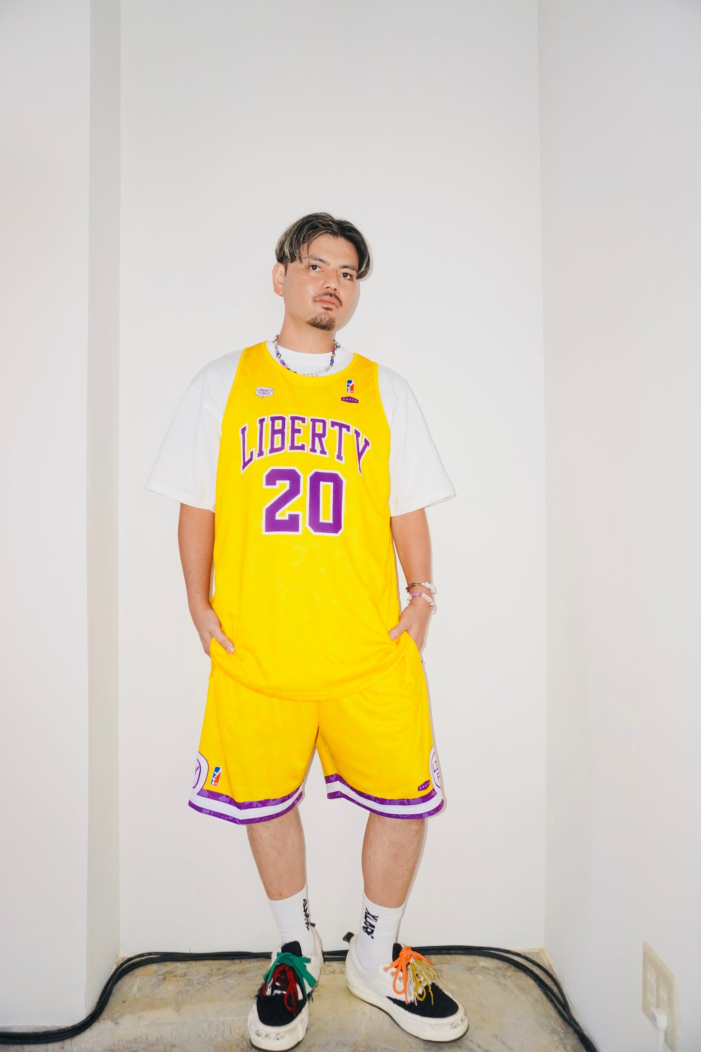 LIBERTY FORCE バスケットボールユニフォーム(CRATEコラボ )【受注生産】