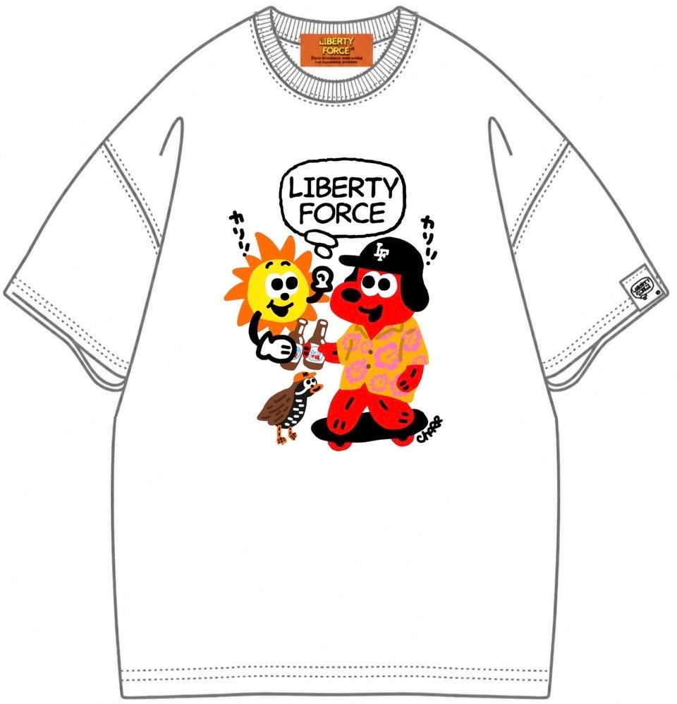 CHARR × LIBERTY FORCE T-shirt