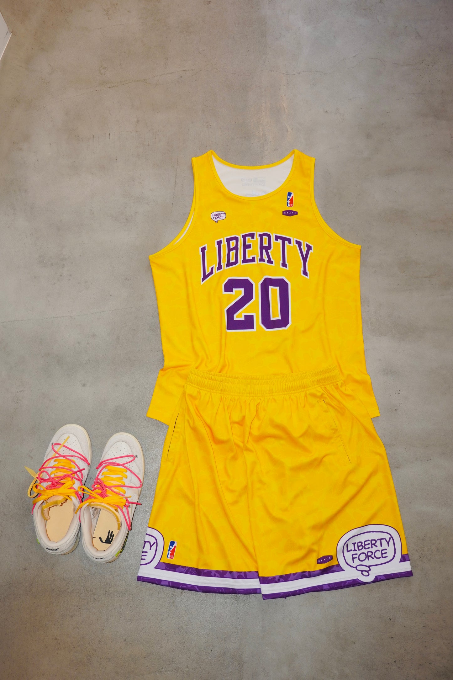LIBERTY FORCE バスケットボールパンツ(CRATEコラボ )【受注生産】