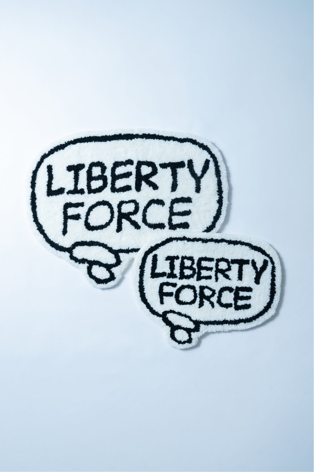 【受注生産】LIBERTY FORCE ロゴラグ – Sサイズ(36×46cm)