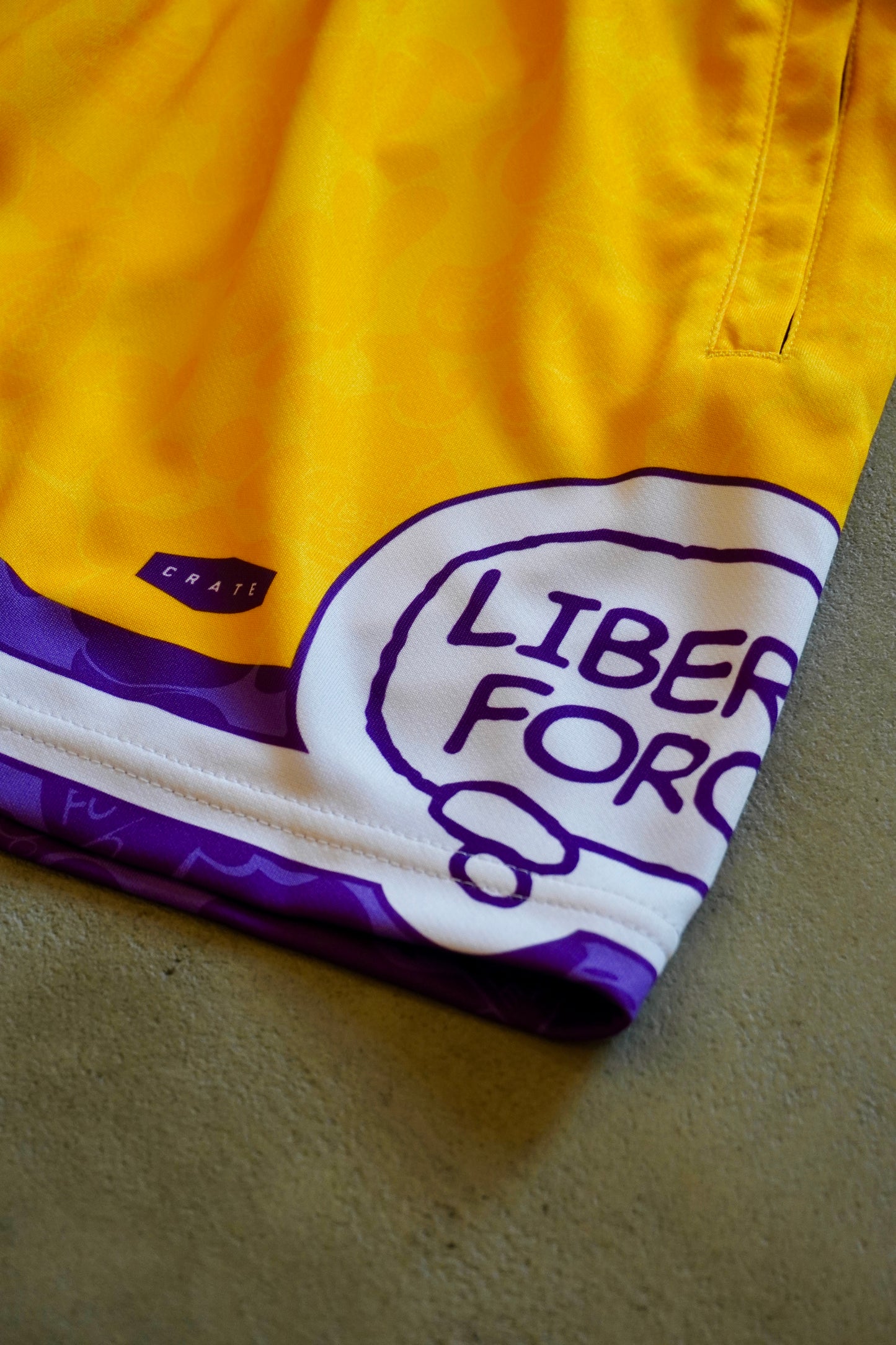 LIBERTY FORCE バスケットボールパンツ(CRATEコラボ )【受注生産】