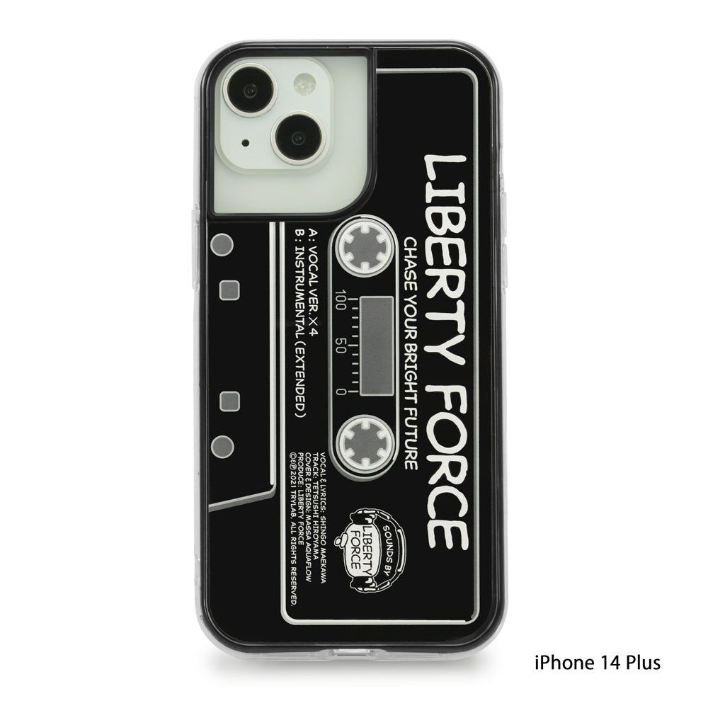 iPhone CASE (BLACK) LIBERTY FORCE × zero gravity