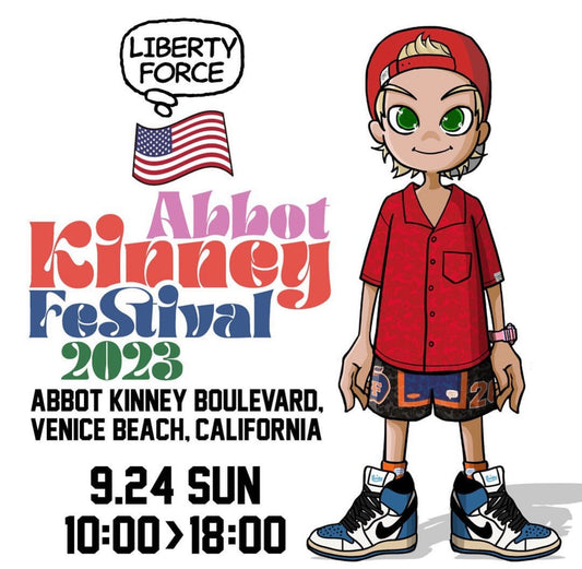 米カリフォルニア開催のフェス ABBOT KINNEY FESTIVALに初出店