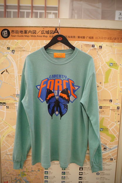 BUTTERFLY LONG SLEEVE T-SHIRT 【2/7までの限定販売】