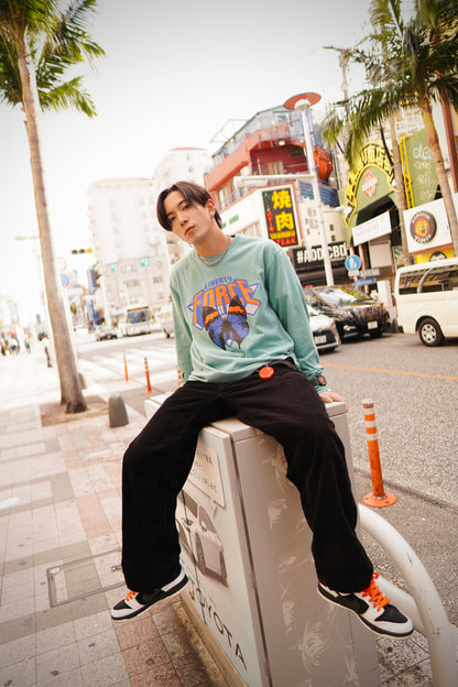 BUTTERFLY LONG SLEEVE T-SHIRT 【2/7までの限定販売】