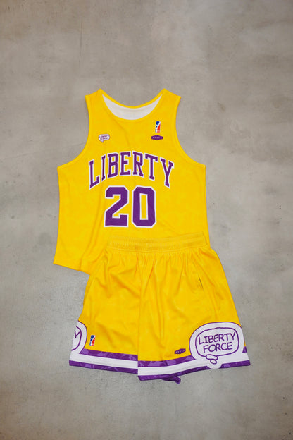 【KIDS】LIBERTY FORCE バスケットボールパンツ 【受注生産】
