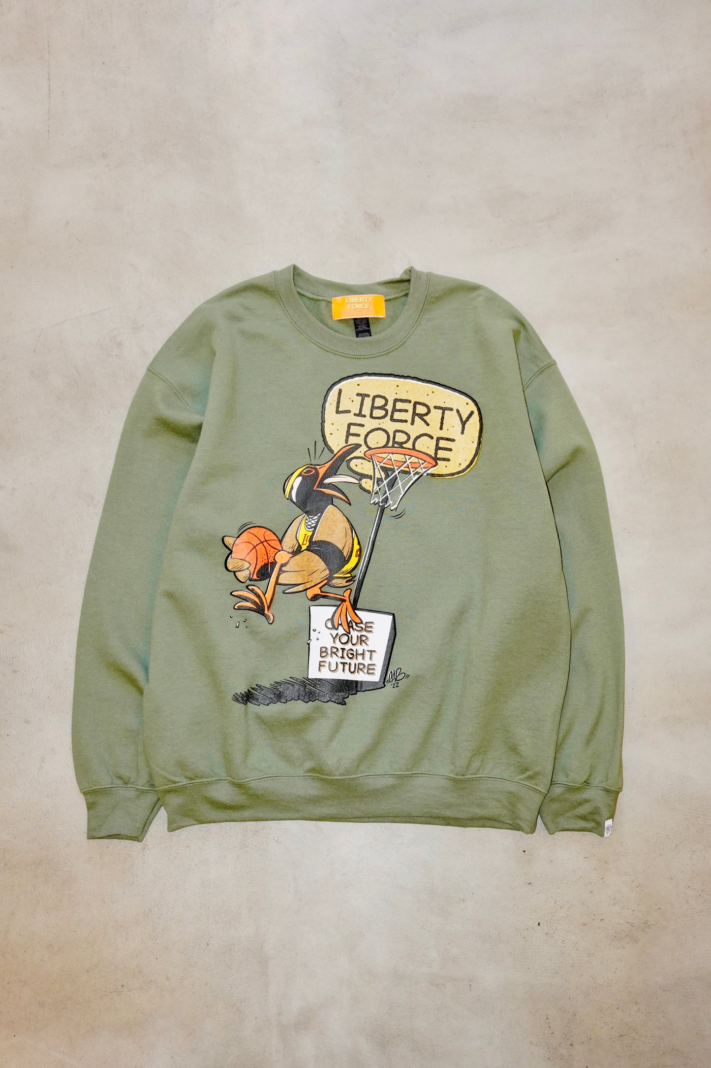 YANBARUKUINA CREW NECK SWEATSHIRTS