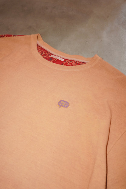 BANDANNA PATCHWORK T-SHIRT （ORANGE）